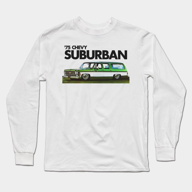 chevy suburban Long Sleeve T-Shirt by small alley co